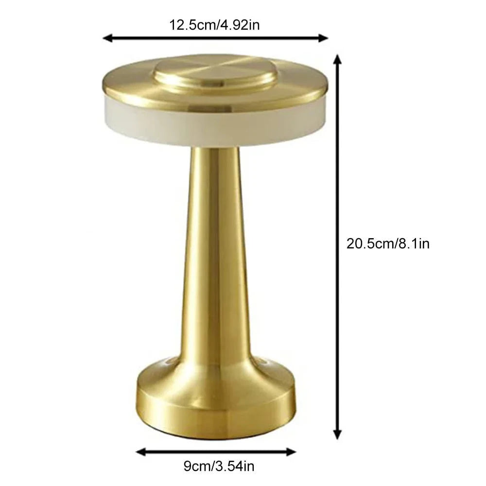Portable LED Touch Lamp – USB Rechargeable Mood Light for Bedroom & Bar