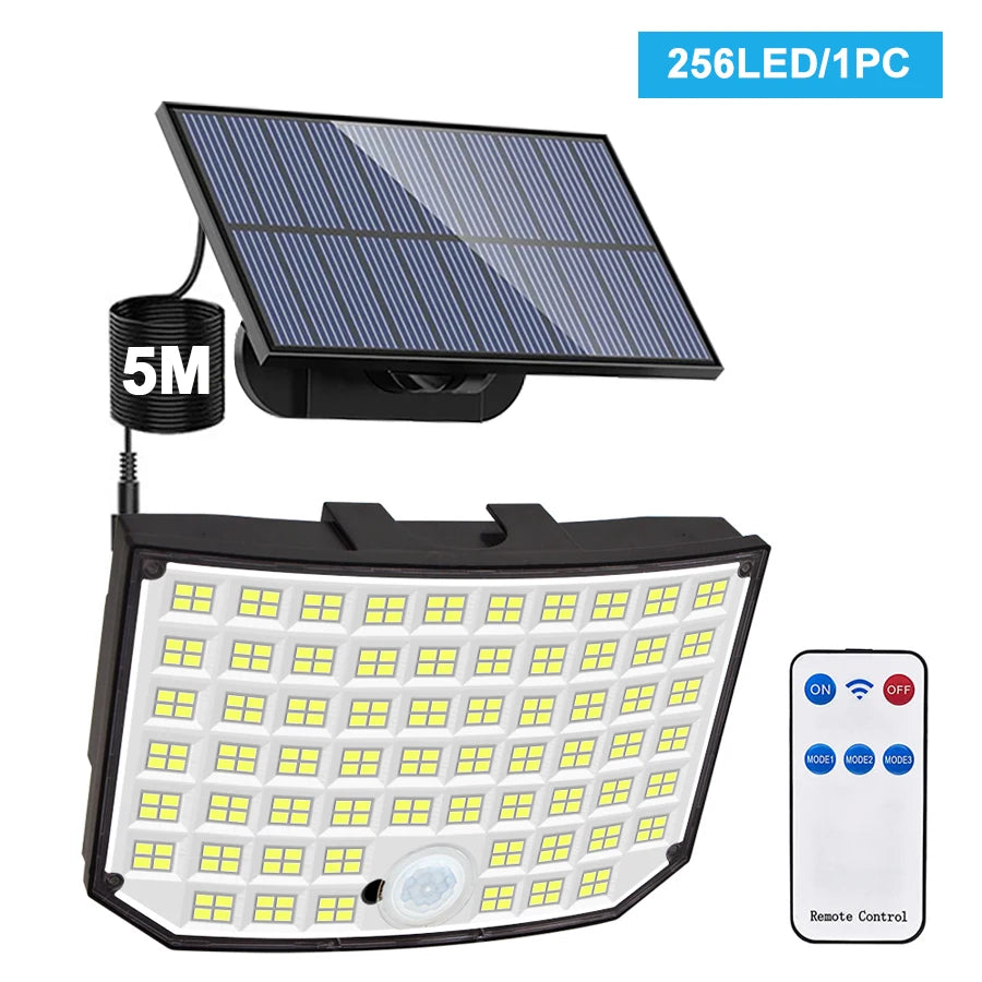 Solar Motion Sensor Flood Lights for Outdoor Security