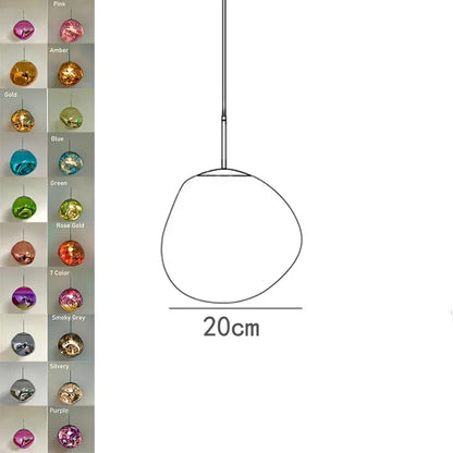 Nordic Lava LED Pendant Kitchen and Living Room Ceiling Lamp