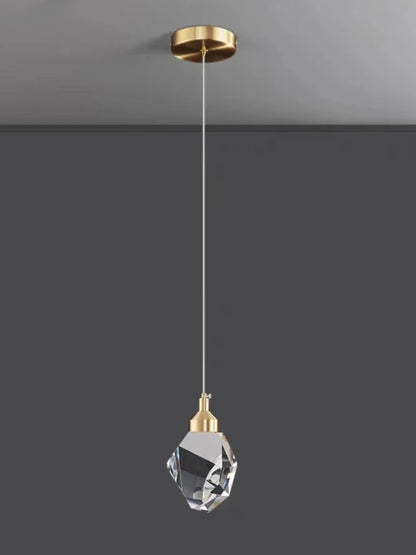 K9 Crystal Mini Chandelier Modern Bedroom Bar Pendant Lamp