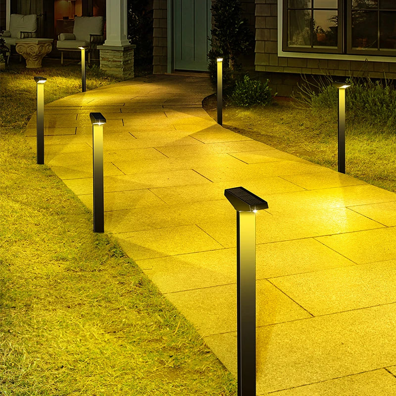 Solar Ground Lights for Garden and Pathway Decor