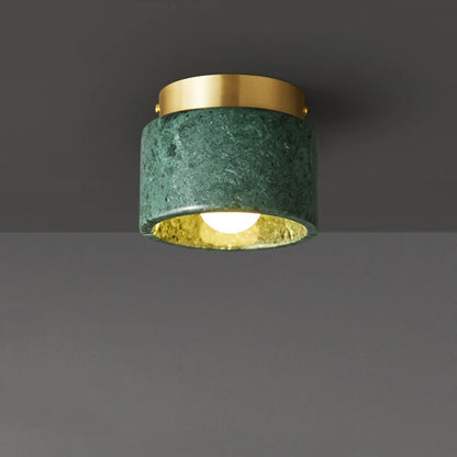 Nordic Marble Ceiling Light for Hallways and Living Rooms