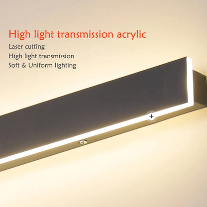 Modern Waterproof LED Wall Light for Garages and Patios