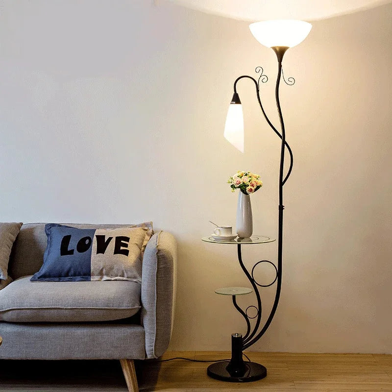 Nordic Flower Floor Lamp for Artistic Interiors