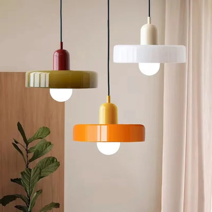 Nordic Glass Bauhaus Chandelier Dining Living Bedroom Pendant Lamp