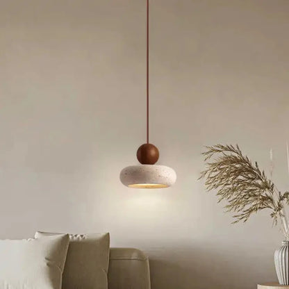 Vintage Agate Pendant Light Bedroom Restaurant Dining Lamp