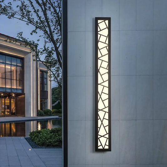 Minimalist Waterproof Outdoor Wall Light for Villas