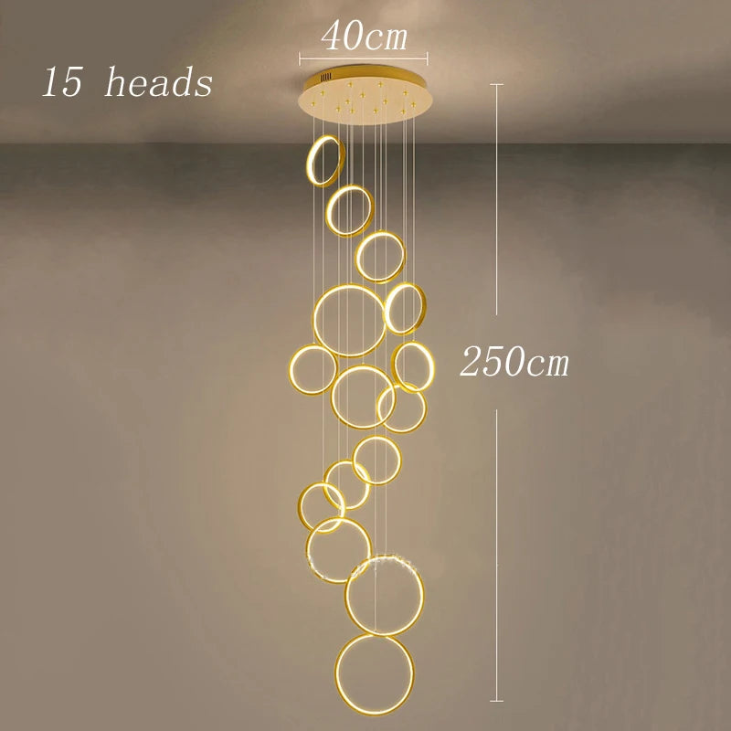 Modern LED Pendant Chandelier for Dining Rooms