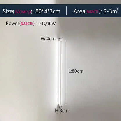 Waterproof LED Outdoor Wall Light for Fences and Gardens