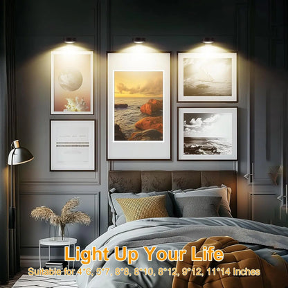 Wireless Magnetic Picture Light with Remote Control