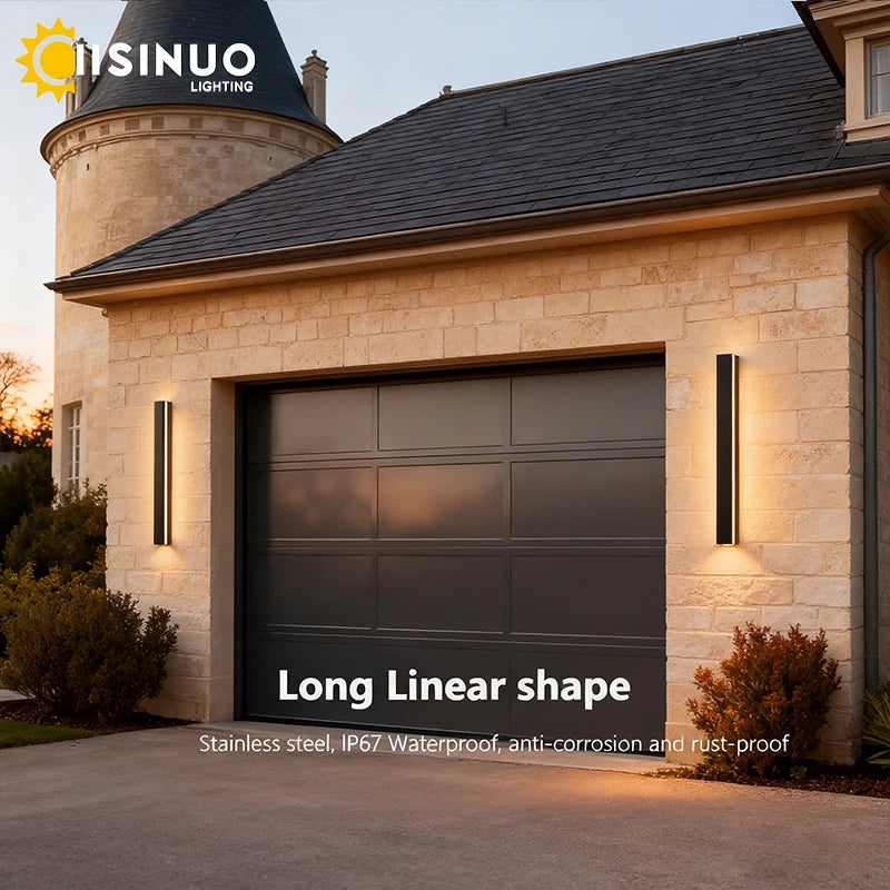 Waterproof LED Linear Outdoor Wall Light