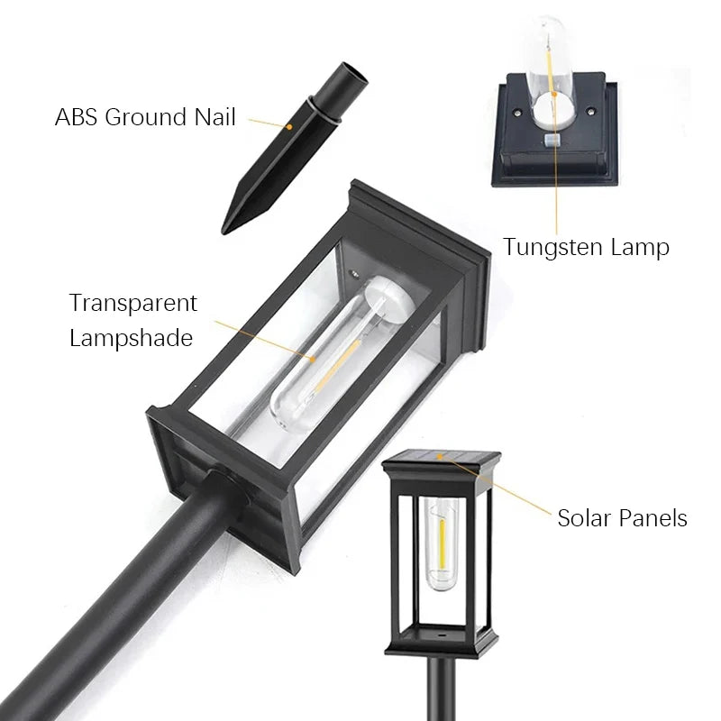 Solar LED Pathway Lights for Driveways and Walkways