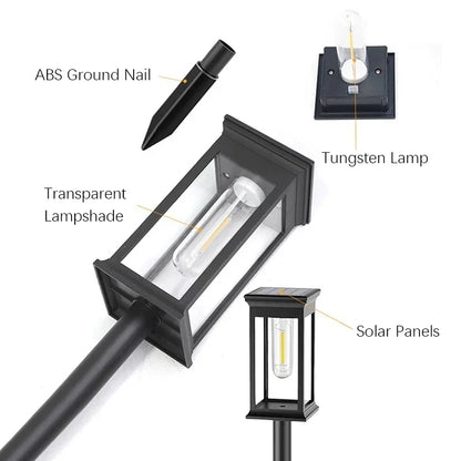 Solar LED Pathway Lights for Driveways and Walkways