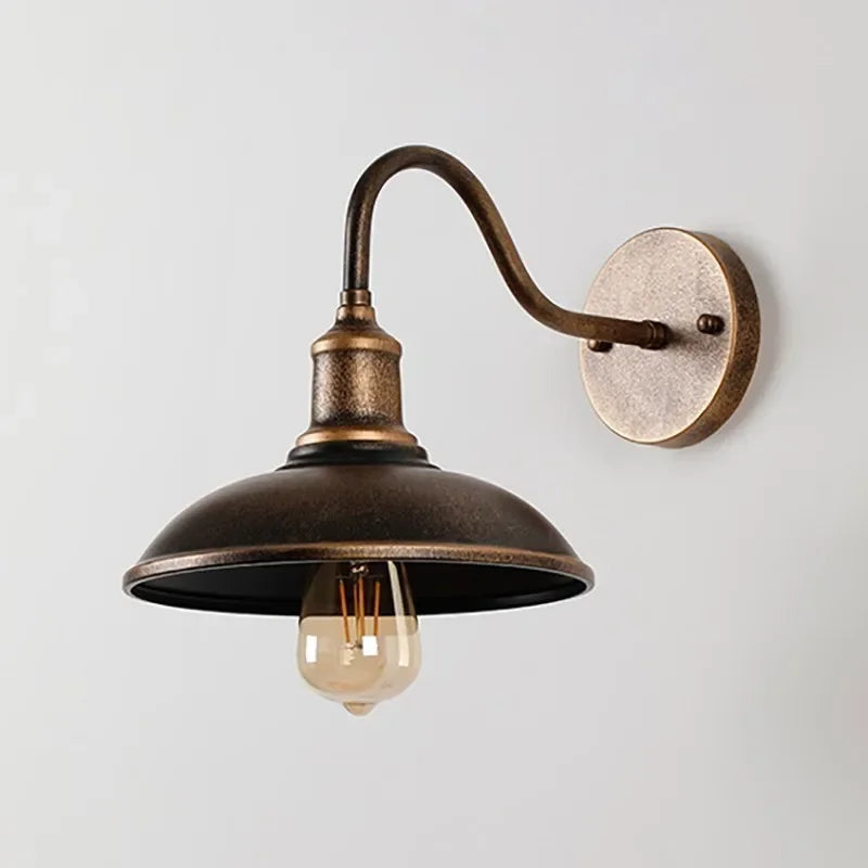 Retro Waterproof Outdoor Wall Light for Garden Entrances