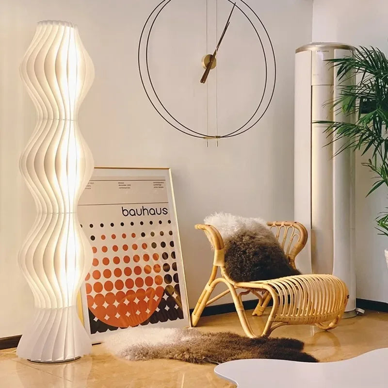 Nordic Grass Skirt Floor Lamp for Bedroom Decor