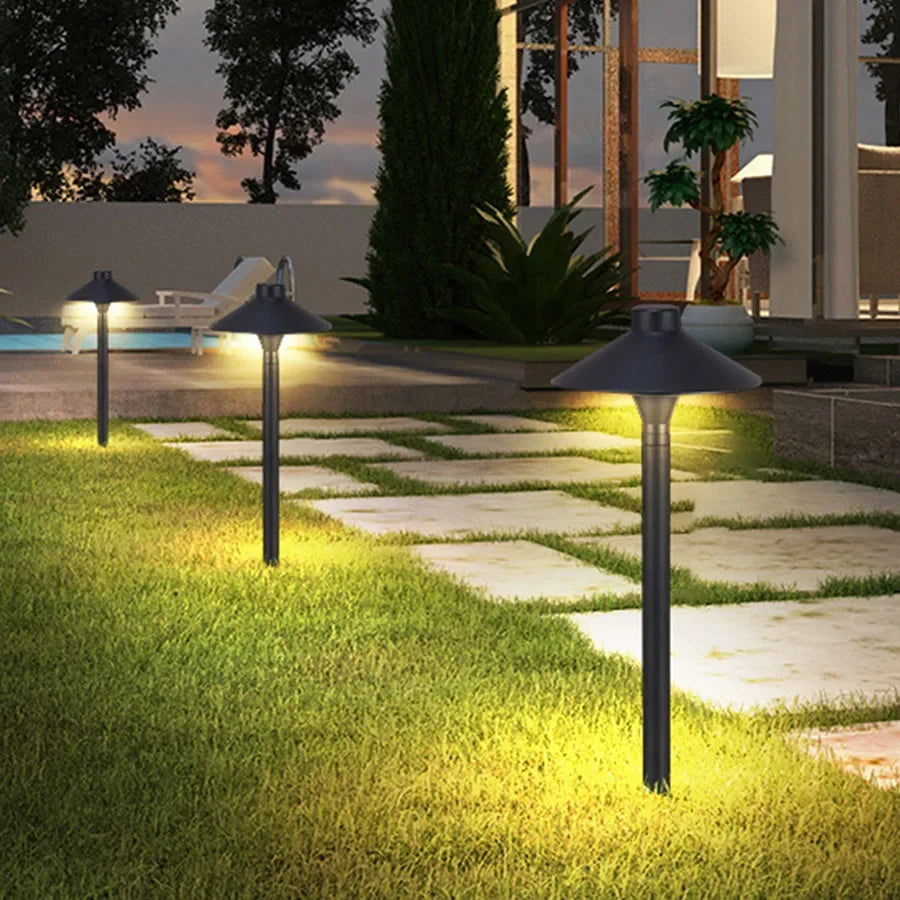 Mushroom LED Lawn Light Outdoor Garden Pathway Landscape Lamp