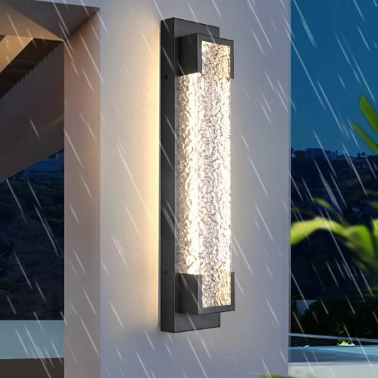 Modern Waterproof Long Strip Outdoor Wall Light