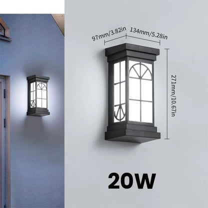 Motion Sensor Outdoor Wall Light with Waterproof Design