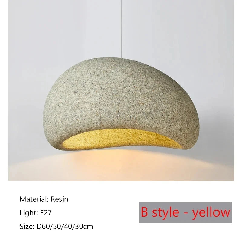 Wabi Sabi Ceiling Pendant Light for Dining Rooms