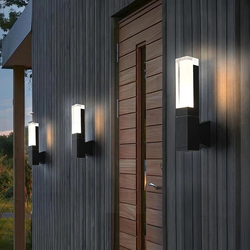 Motion Sensor Outdoor LED Wall Light for Home Security
