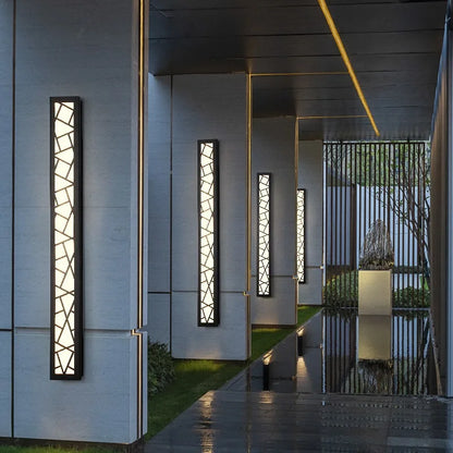 Minimalist Waterproof Outdoor Wall Light for Villas
