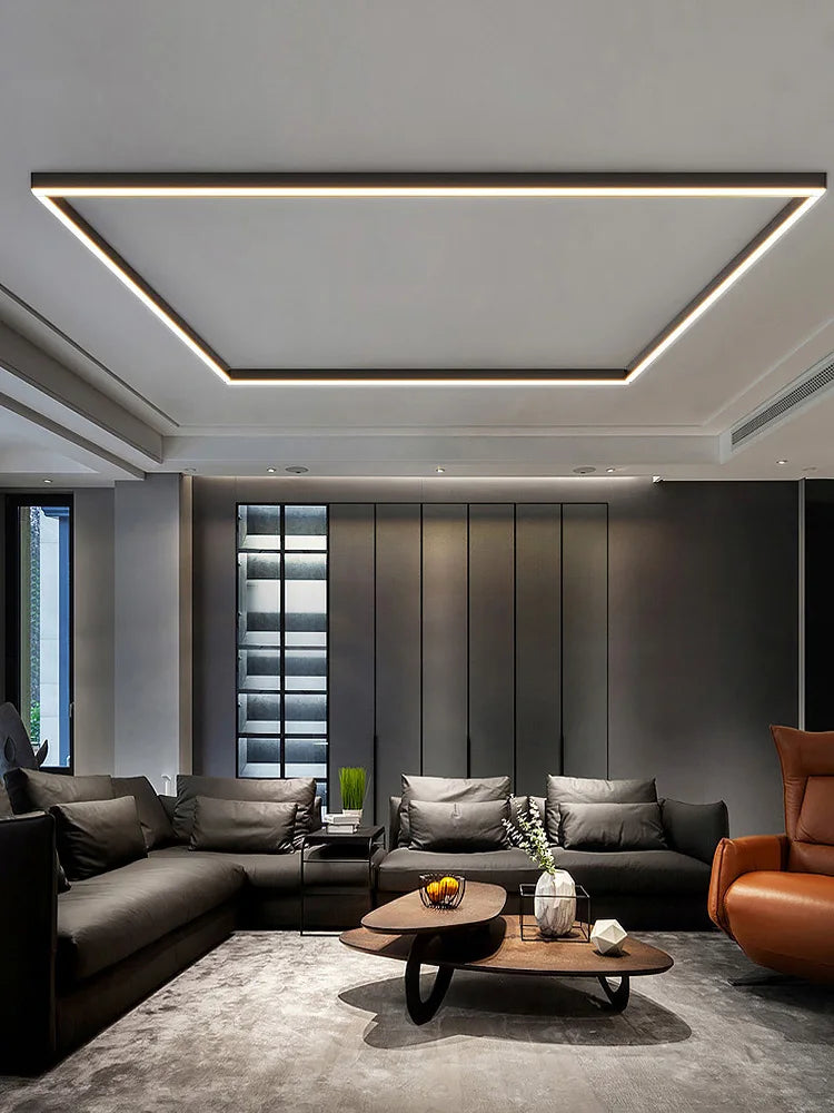 Modern Long Strip Ceiling Light for Kitchens and Hallways