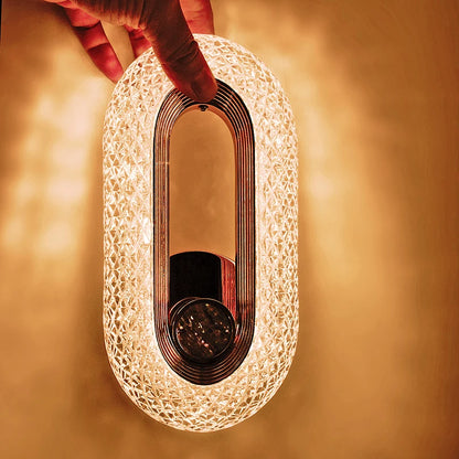 Modern Nordic Wall Lamp Acrylic Bedroom Living Room Light