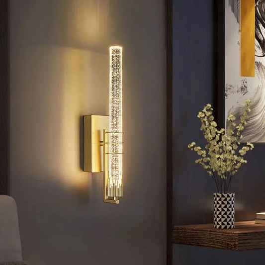 Bubble Crystal Wall Lamp for Luxury Interiors