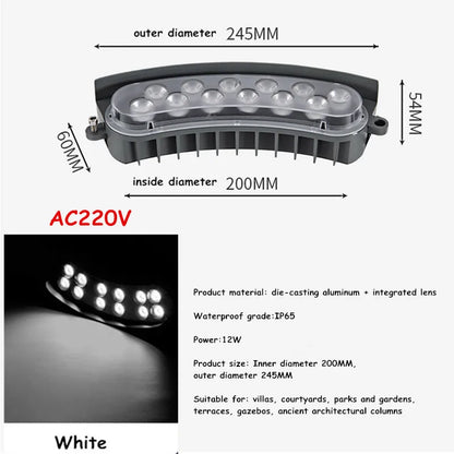 Outdoor LED Tree Spotlight Waterproof Landscape Garden Light