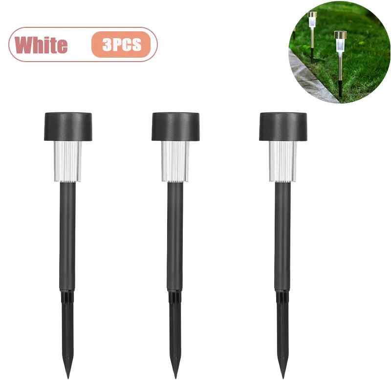 Solar Stainless Steel Pathway Lights for Outdoor Walkways