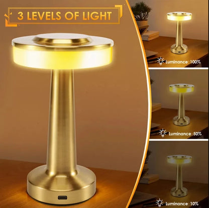 Portable LED Touch Lamp – USB Rechargeable Mood Light for Bedroom & Bar