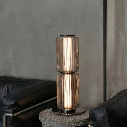 Nordic Glass Floor Lamp – Designer LED Standing Light for Home Decor