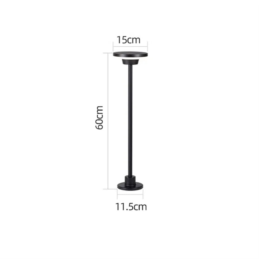 Modern Outdoor LED Bollard Light for Garden Paths