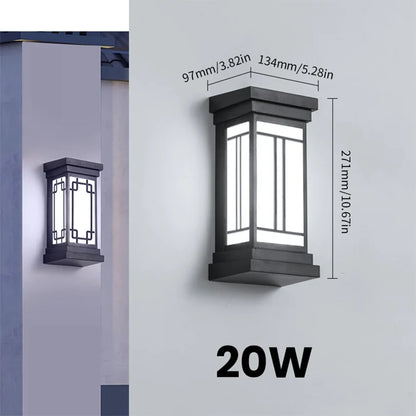 Motion Sensor Outdoor Wall Light with Waterproof Design