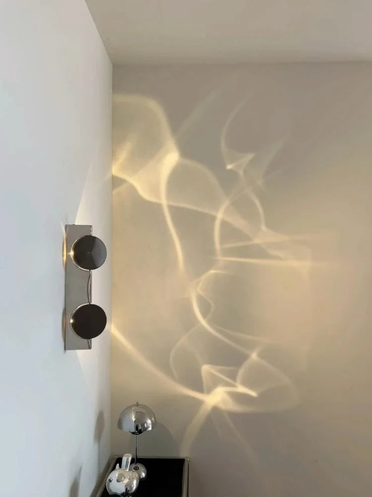 Modern Corrugated LED Wall Lamp for Ambient Lighting