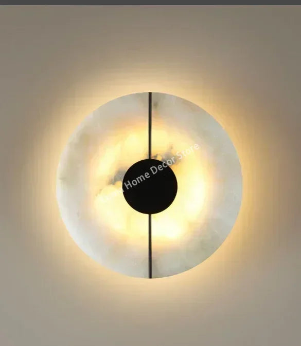 Luxury Marble Wall Sconce for Modern Bedrooms