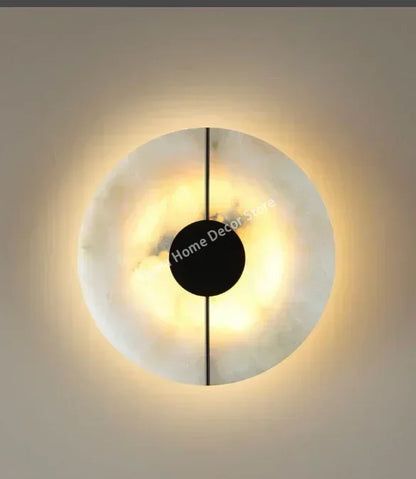Luxury Marble Wall Sconce for Modern Bedrooms