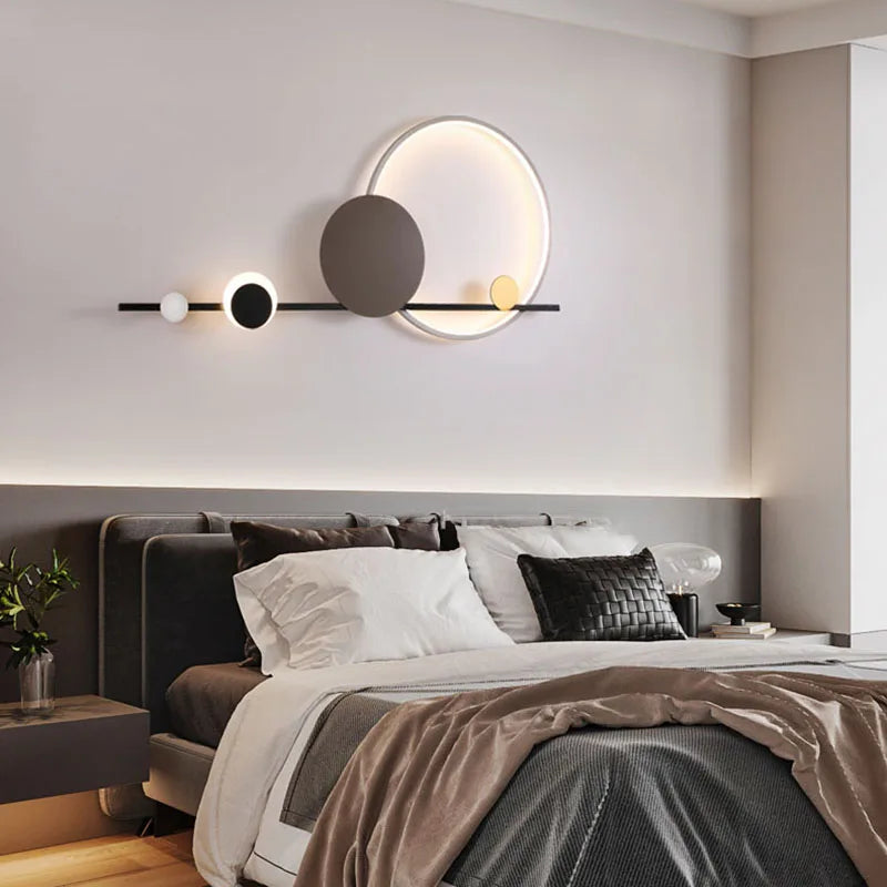 Modern Nordic LED Wall Lamp for Bedrooms and Living Rooms