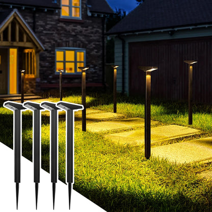 Solar Ground Lights for Garden and Pathway Decor