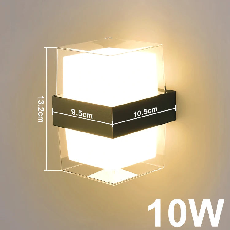 Modern LED Wall Sconce for Bedrooms and Hallways