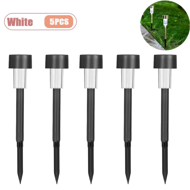 Solar Stainless Steel Pathway Lights for Outdoor Walkways