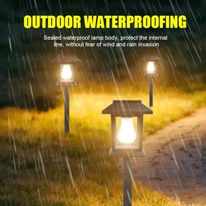 Solar LED Lawn Light for Garden Pathways