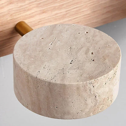 Wabi Sabi Round LED Wall Light for Bathrooms