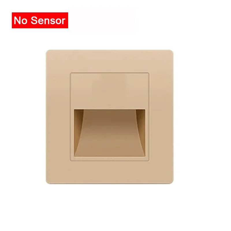 PIR Motion Sensor LED Night Light Staircase and Bedroom Lamp