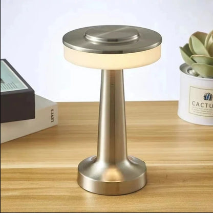 Portable LED Touch Lamp – USB Rechargeable Mood Light for Bedroom & Bar