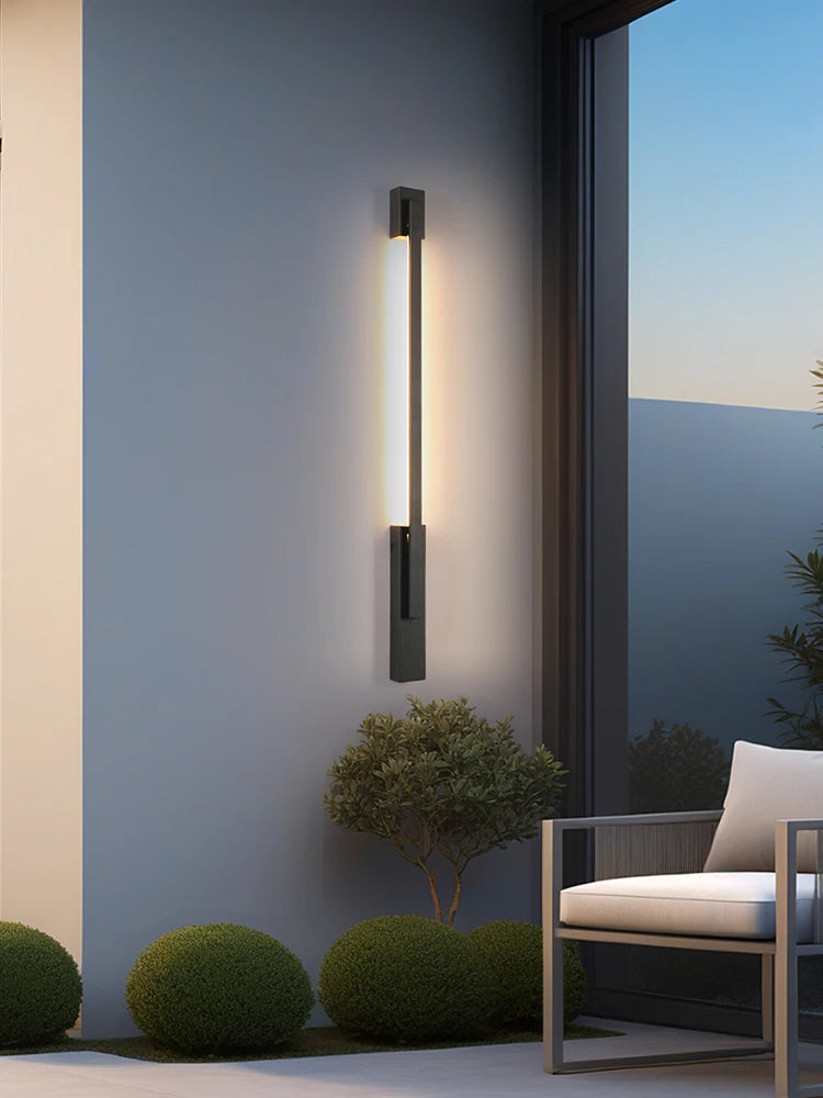 Smart Dimmable Outdoor Wall Light with App Control