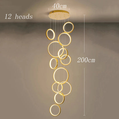 Modern LED Pendant Chandelier for Dining Rooms