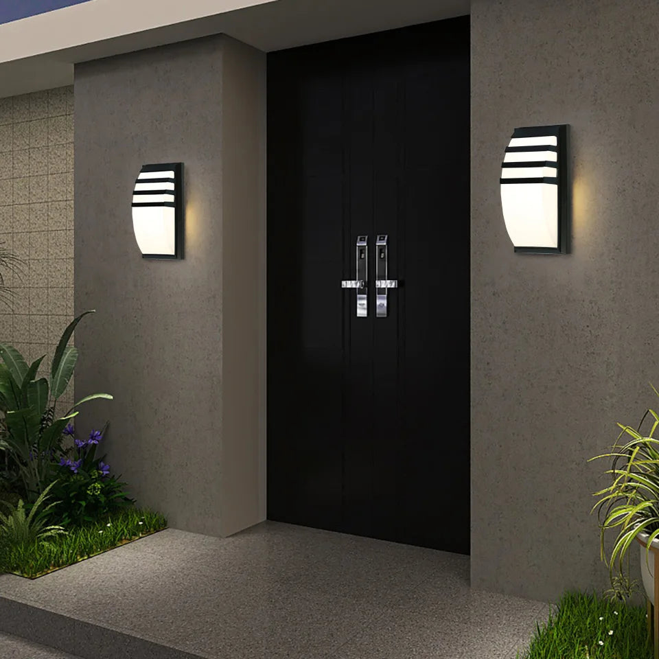 IP66 Motion Sensor Outdoor Wall Light for Porches