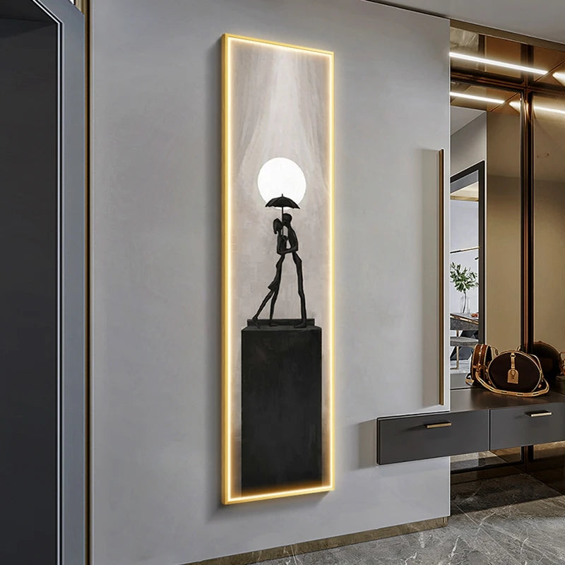 Modern LED Art Wall Lamp for Contemporary Interiors