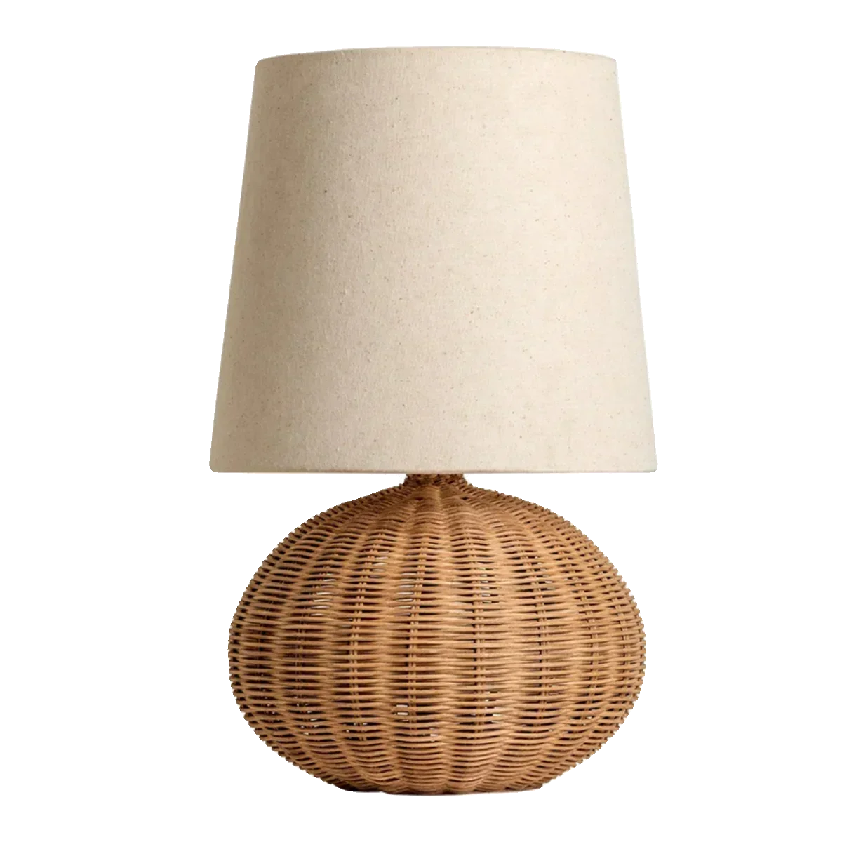 Wabi Sabi Rattan Table Lamp for Warm Ambient Lighting
